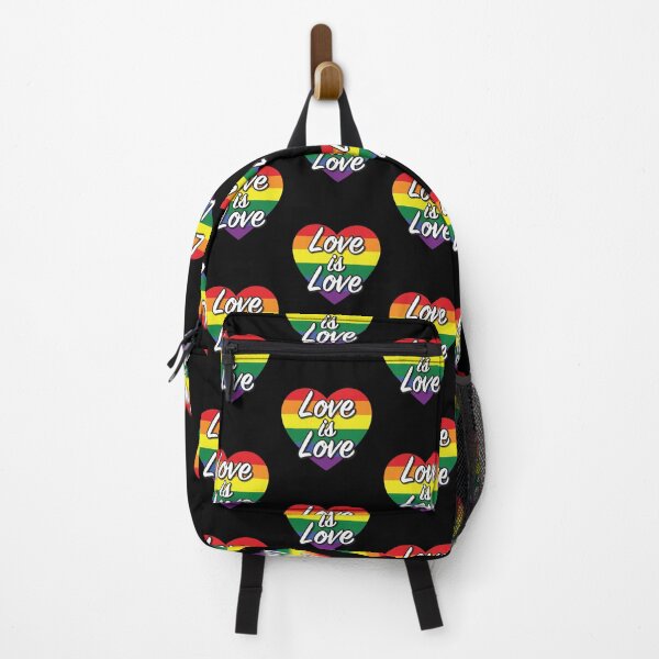 Item preview, Love Is Love' (Black) designed and sold by The Button Gal.