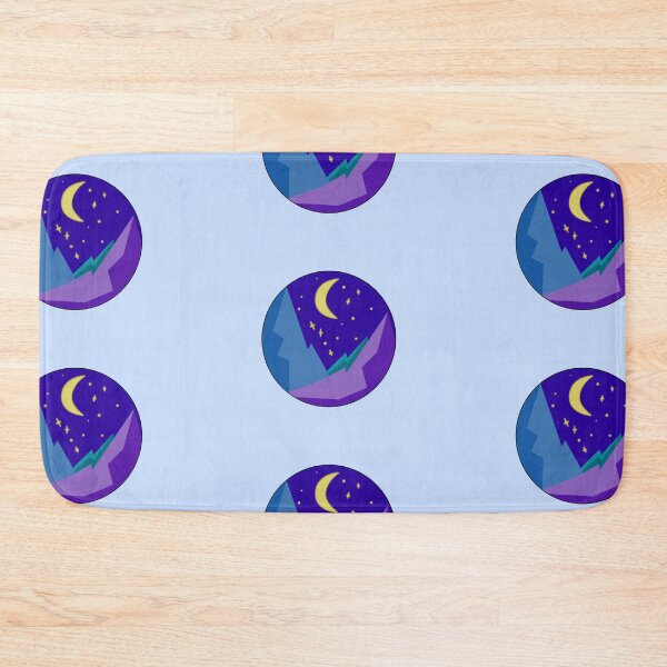 Item preview, Moonlit mountains designed and sold by RandiMullins.