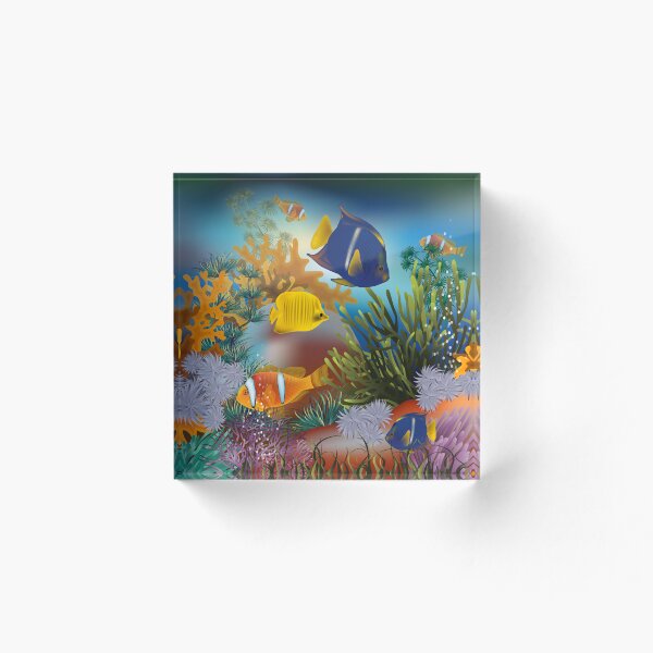 Item preview, Tropical marine life designed and sold by FGCART.