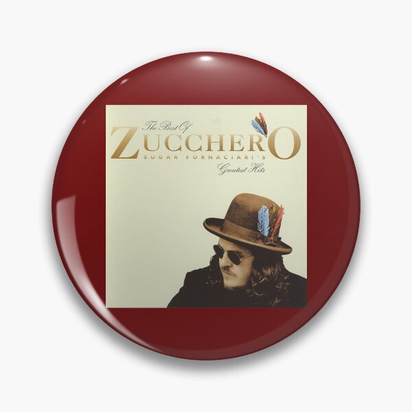Item preview, The best of zucchero sugar fornaciaris designed and sold by StickersFool.