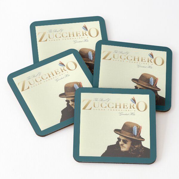 Item preview, The best of zucchero sugar fornaciaris designed and sold by StickersFool.