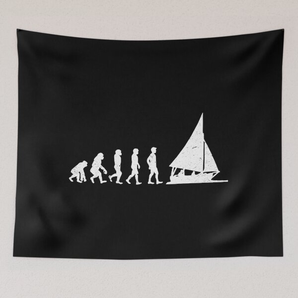 Item preview, Evolution Of The Sailor Funny Sailing Evolution designed and sold by ujgbnx.