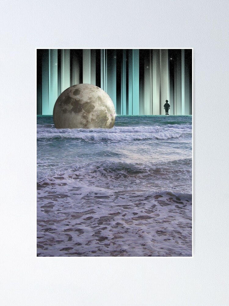 Alternate view of Dreaming At High Tide Poster