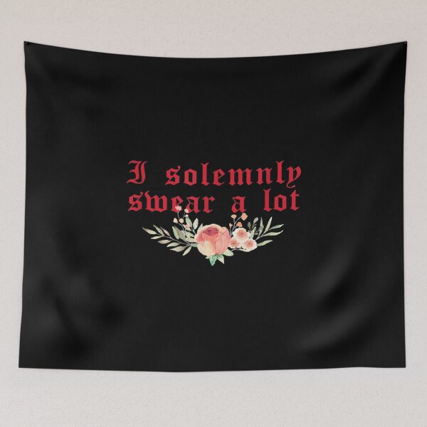 Item preview, Funny Saying I Solemnly Swear A Lot  designed and sold by carylonros.