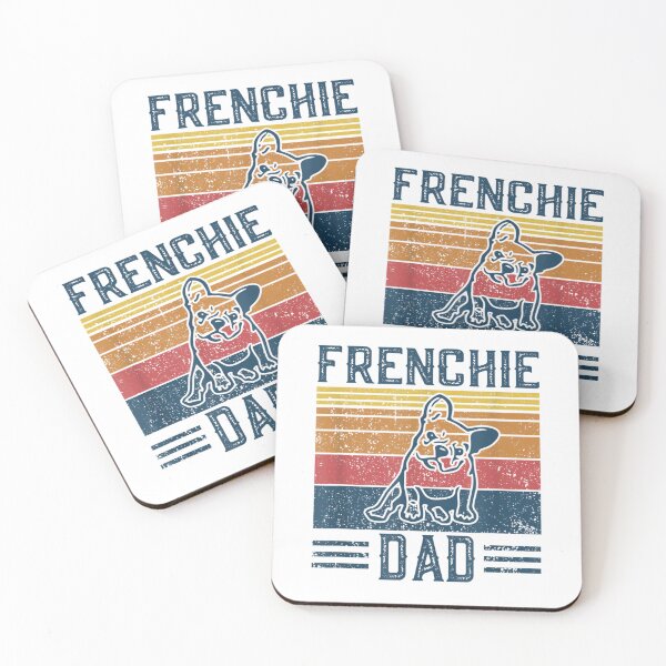 Item preview, Mens Funny Vintage Frenchie Dad for Men - 5t French Bulldog  designed and sold by GodivaShop.