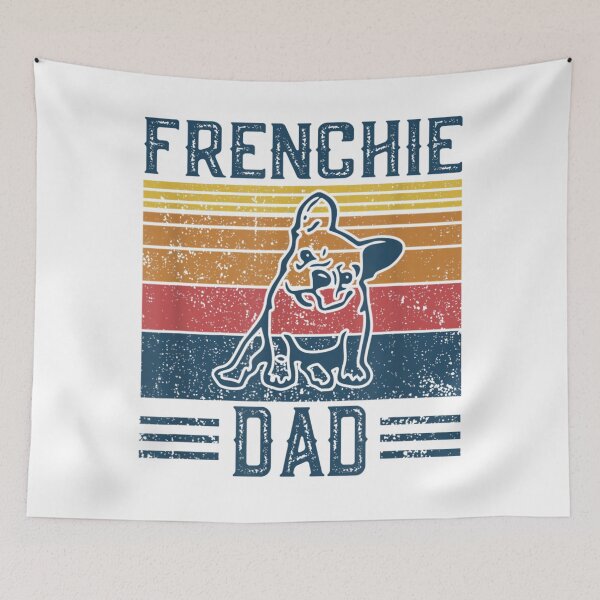 Item preview, Mens Funny Vintage Frenchie Dad for Men - 5t French Bulldog  designed and sold by GodivaShop.