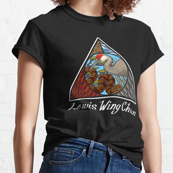 Lewis Wing Chun - design on dark Classic T-Shirt