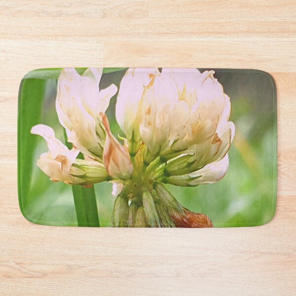 Item preview, Pretty Delicate Clover in Flower amongst the Vibrant Green Grass designed and sold by CreateShape.