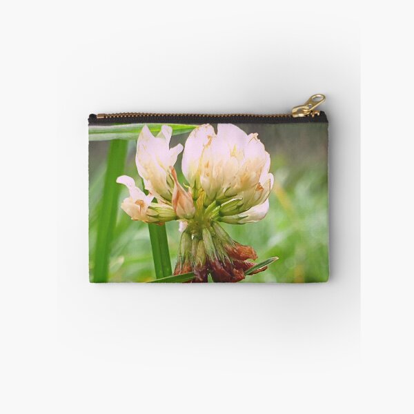 Item preview, Pretty Delicate Clover in Flower amongst the Vibrant Green Grass designed and sold by CreateShape.