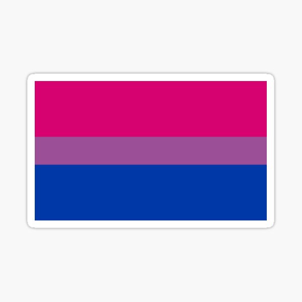 Bisexual Pride Flag Sticker