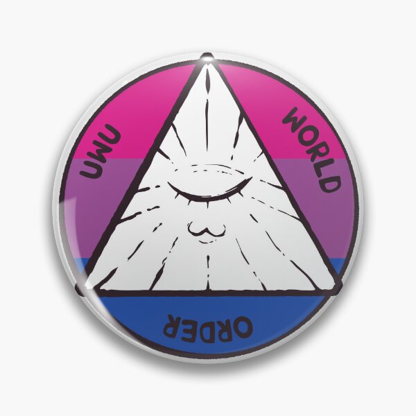 Item preview, Uwu New World Order Bi designed and sold by animinimal.