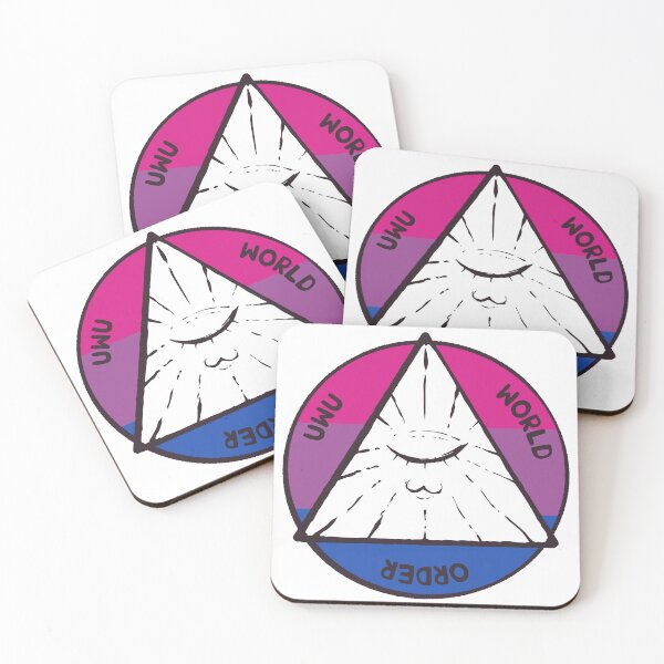 Item preview, Uwu New World Order Bi designed and sold by animinimal.