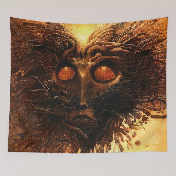 Item preview, Untitled (Red Eyed Creature), by Zdzisław Beksiński designed and sold by JustContemplate.