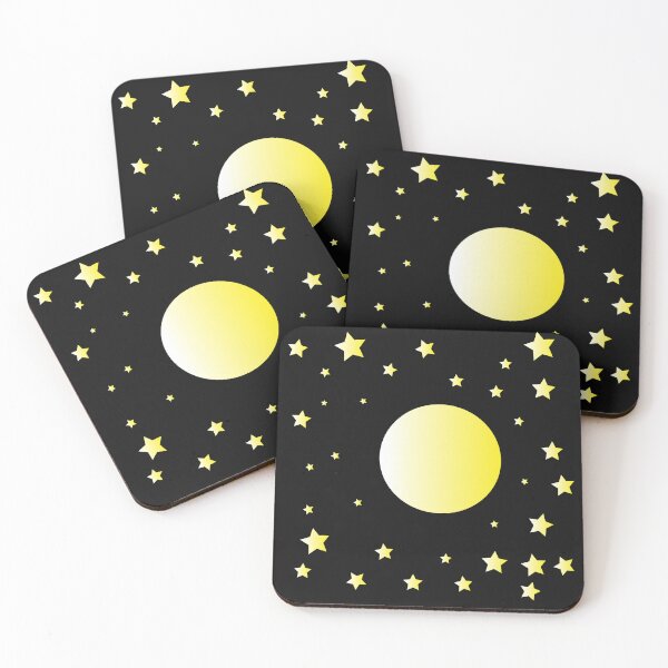 Item preview, FULL MOON WITH STARS. designed and sold by RG786.