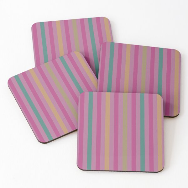 Item preview, Classic Stripes Pattern_Morandi Color 1_c2a Pink designed and sold by mimihuang creations.