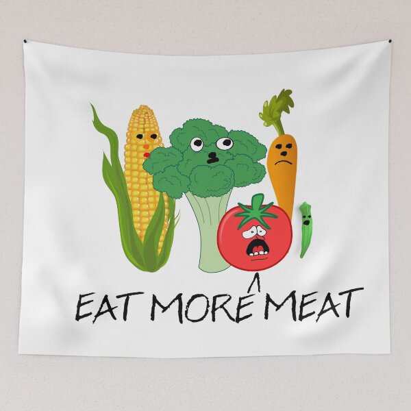 Item preview, EAT MORE MEAT designed and sold by CalliopeSt.