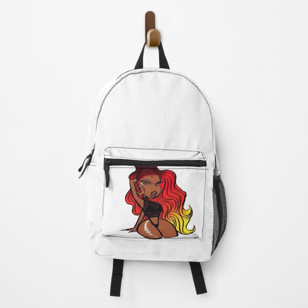 Cute black and white backpacks best sale