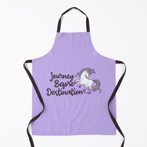 Item preview, Journey Before Destination Unicorn Affirmation Phrase designed and sold by MindfulMeta.
