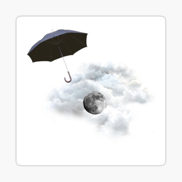 The Forecast: Moon Shower Sticker