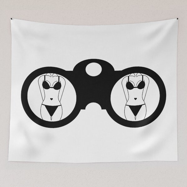 Item preview, Bikini Binoculars designed and sold by Clusterfudge.