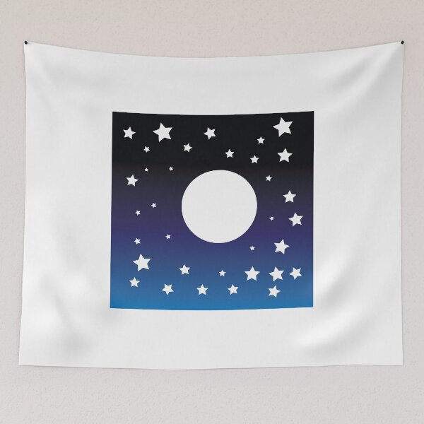 Item preview, NIGHT VIEW MOON STARS. designed and sold by RG786.