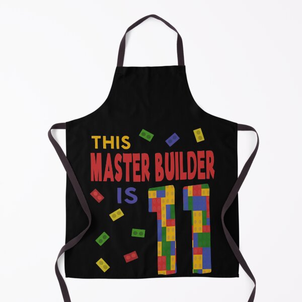 Item preview, Cute Master Builder 11 Years Old Block Building Boys Kids design designed and sold by Merchking1.