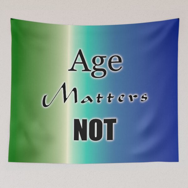 Item preview, Age Matters Not designed and sold by CaritasDomesticus.
