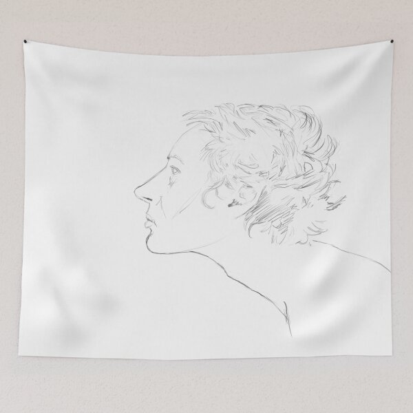 Item preview, Self Portrait Profile designed and sold by Dean Harkness Art.