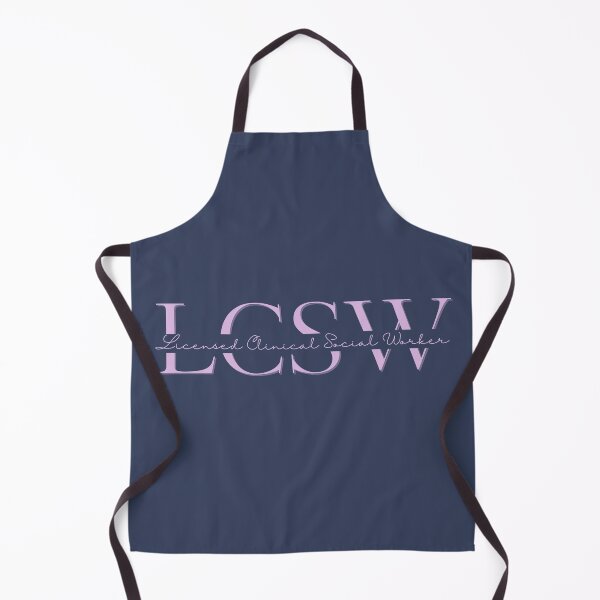 Item preview, LCSW | Blue & Pink designed and sold by AdoptKM.