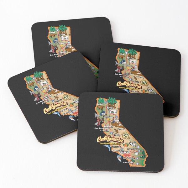 Item preview, Vintage California State Map designed and sold by Ubiquity650.