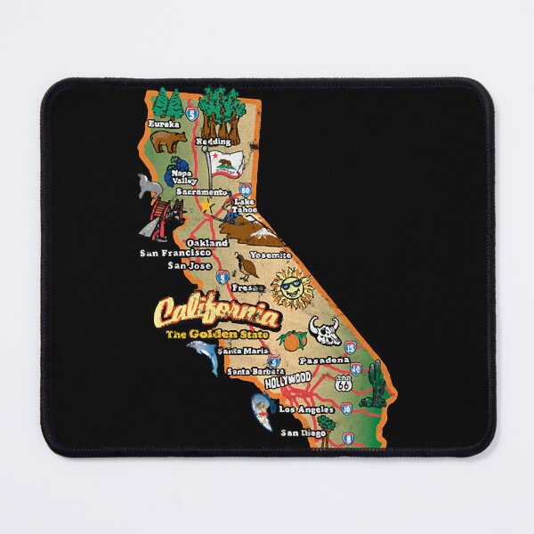Item preview, Vintage California State Map designed and sold by Ubiquity650.