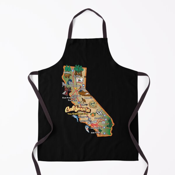 Item preview, Vintage California State Map designed and sold by Ubiquity650.