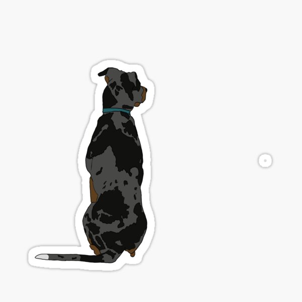 Vista previa del artículo con la obra «perro leopardo catahoula», diseñado y vendido por SaraGrace22.