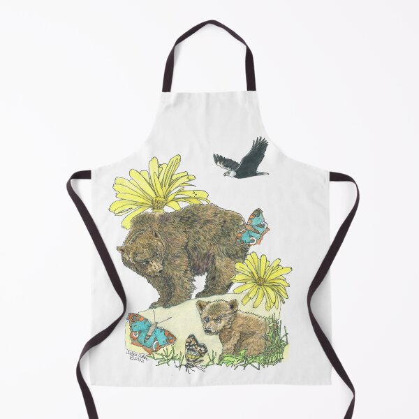 Item preview, Brown Bear and Baby designed and sold by ArtbyTerrieD.