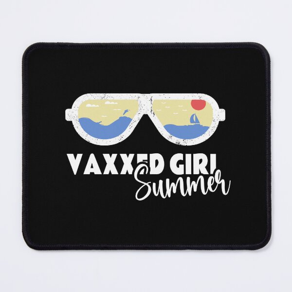 Item preview, Womens Summer Glasses Funny Booster Shot Ready for Vacation design designed and sold by Merchking1.