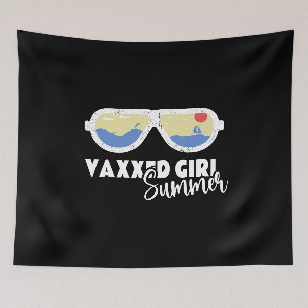 Item preview, Womens Summer Glasses Funny Booster Shot Ready for Vacation design designed and sold by Merchking1.