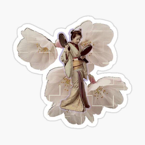 Item preview, Geisha mirror designed and sold by CarliPeraza.
