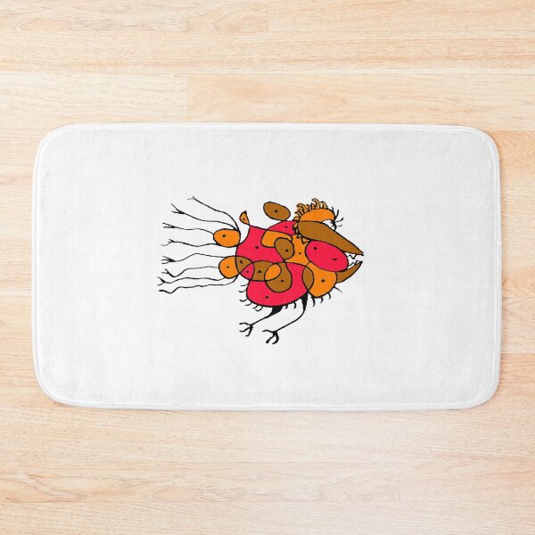 Item preview, Colored Fantasy Bird Flying Drawing designed and sold by DFLC Prints.