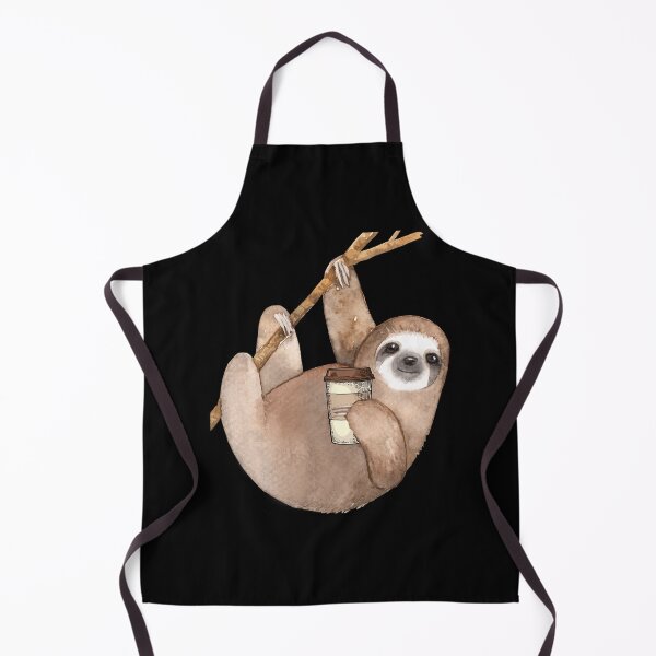 Item preview, Three Toed Sloth Just Hangin Out Enjoying a Coffee designed and sold by SummerBaker376.