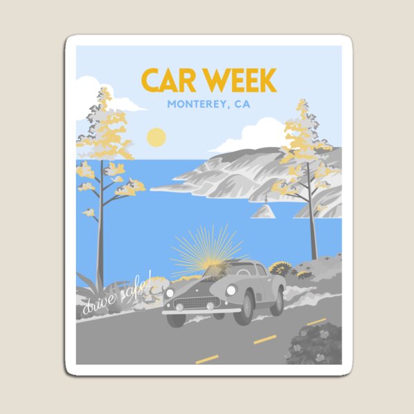 Item preview, Car Week - Monterey, California designed and sold by nateloewen.