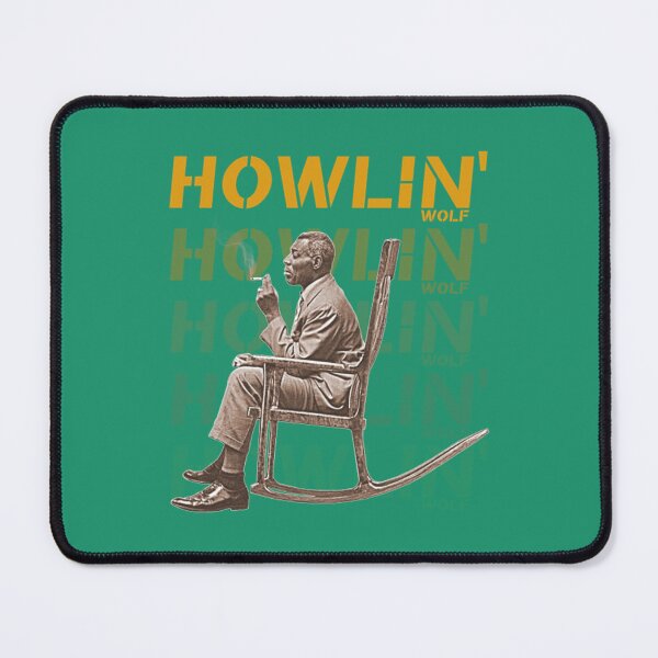 Item preview, Howlin' Wolf Soul Man Rockin' Chair FanArt designed and sold by MatsumotoEden.
