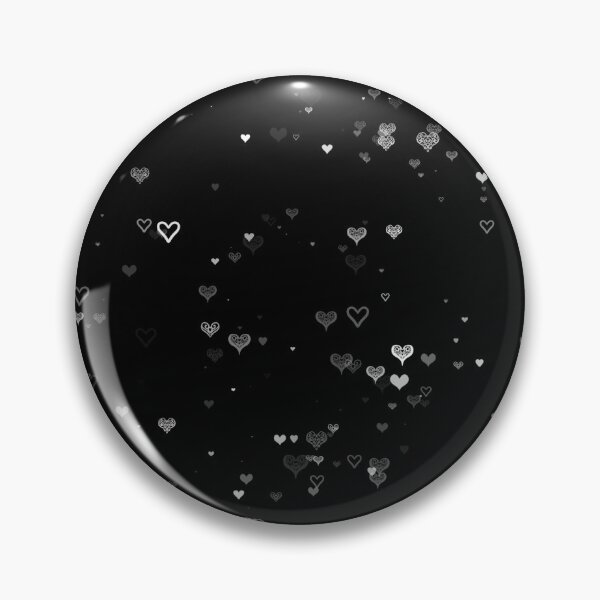 Item preview, mini hearts - black designed and sold by starcies.