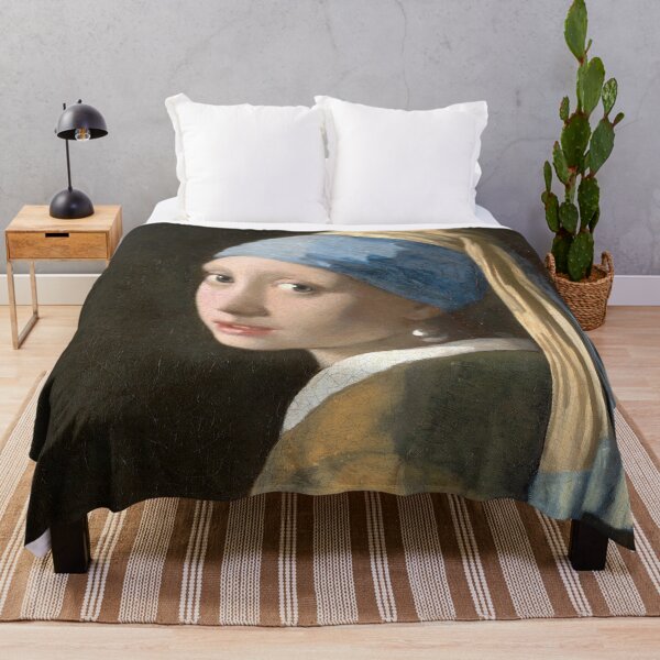 Item preview, Girl with the Pearl Earring Artwork Art Johannes Vermeer designed and sold by Draculaura2009.