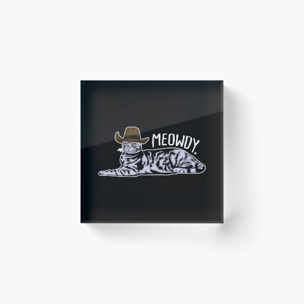 Item preview, Meowdy Funny Cat Lover designed and sold by JuxNdx.