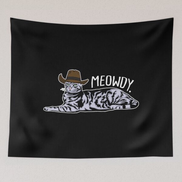 Item preview, Meowdy Funny Cat Lover designed and sold by JuxNdx.