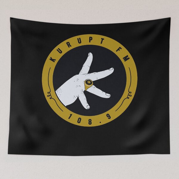 Item preview, Kurupt Fm logo as seen on People just do nothing designed and sold by deettanickol.