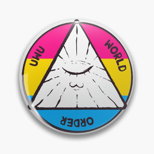 Item preview, Uwu New World Order Pan designed and sold by animinimal.