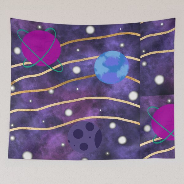 Item preview, Galaxy with gold accents designed and sold by RandiMullins.