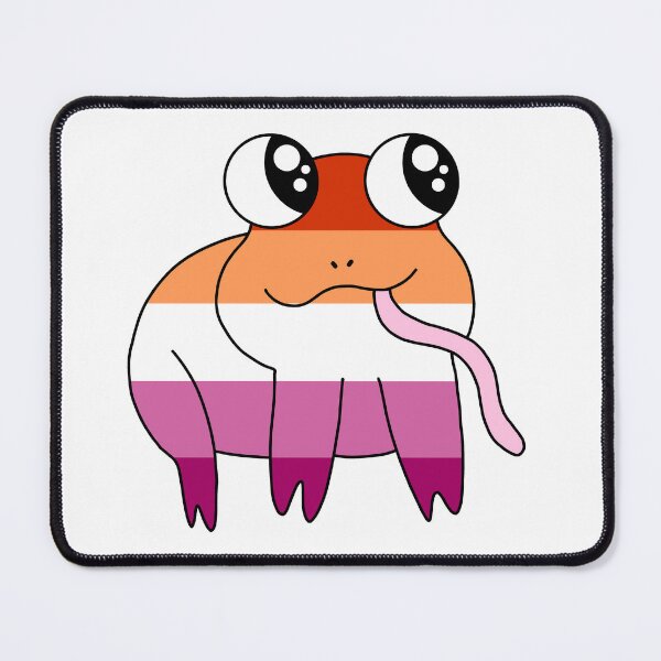 Item preview, Lesbian Frog Friend designed and sold by Rainy-Kitten.