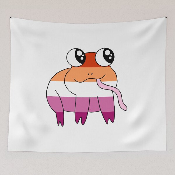 Item preview, Lesbian Frog Friend designed and sold by Rainy-Kitten.